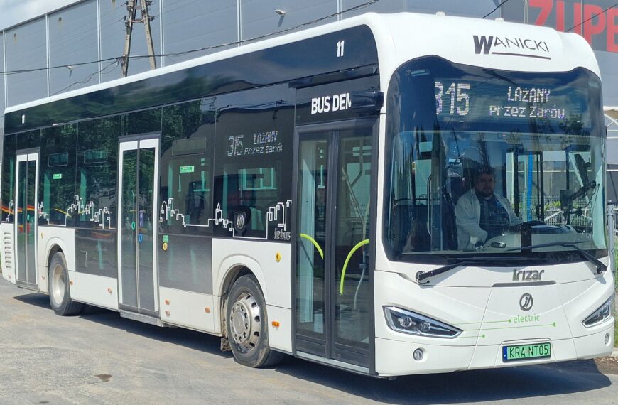Komunikat – autobus testowy